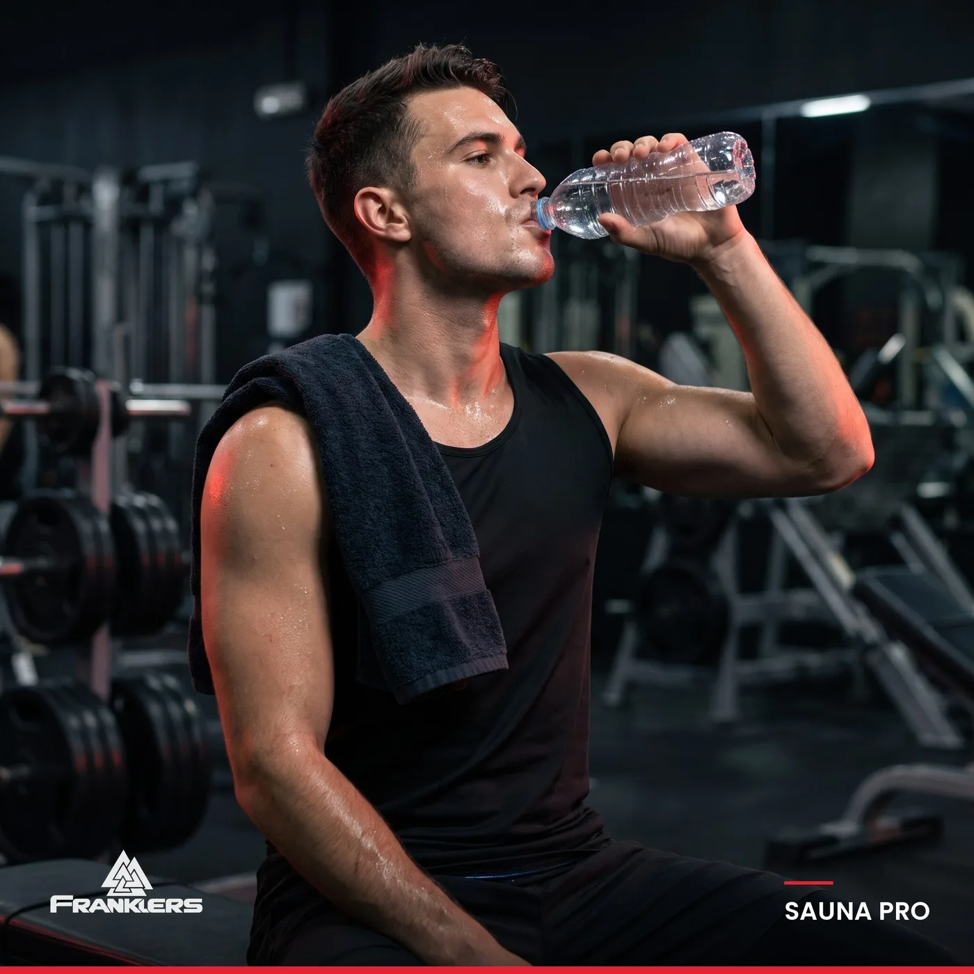 Hidratación después del cardio con la SAUNA PRO